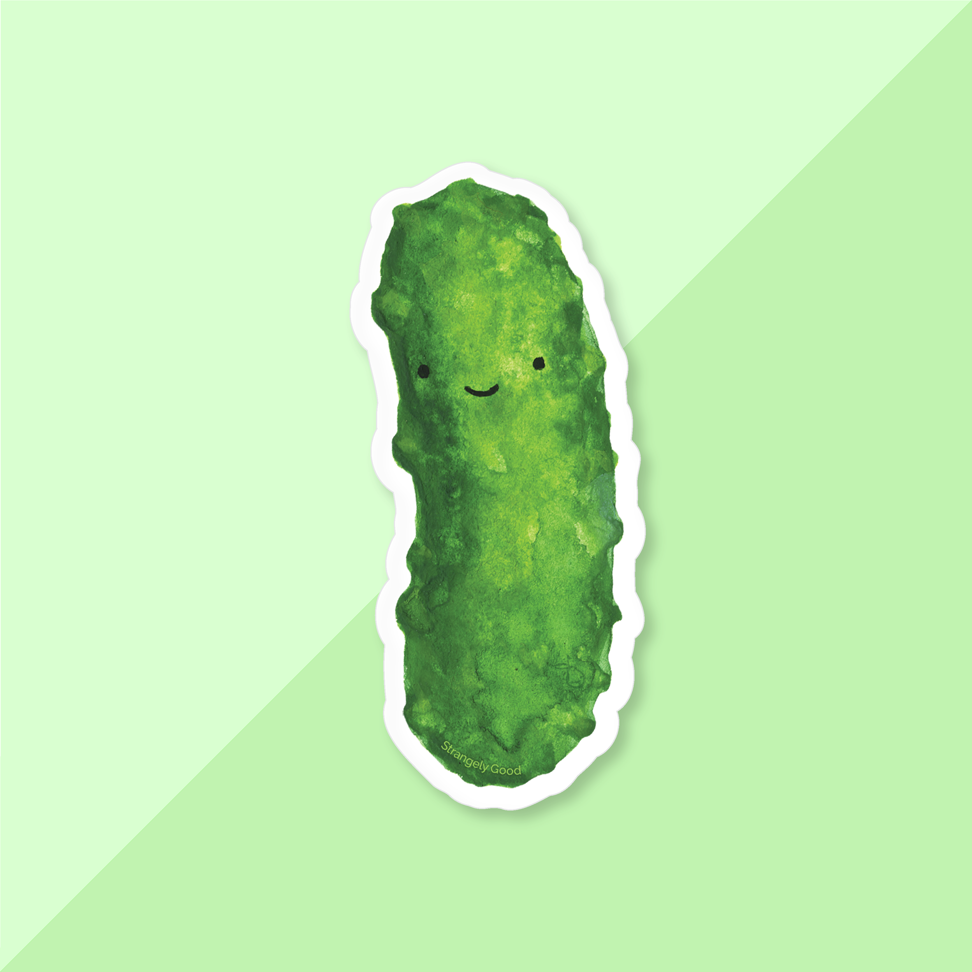 Happy Little Pickle - Sticker