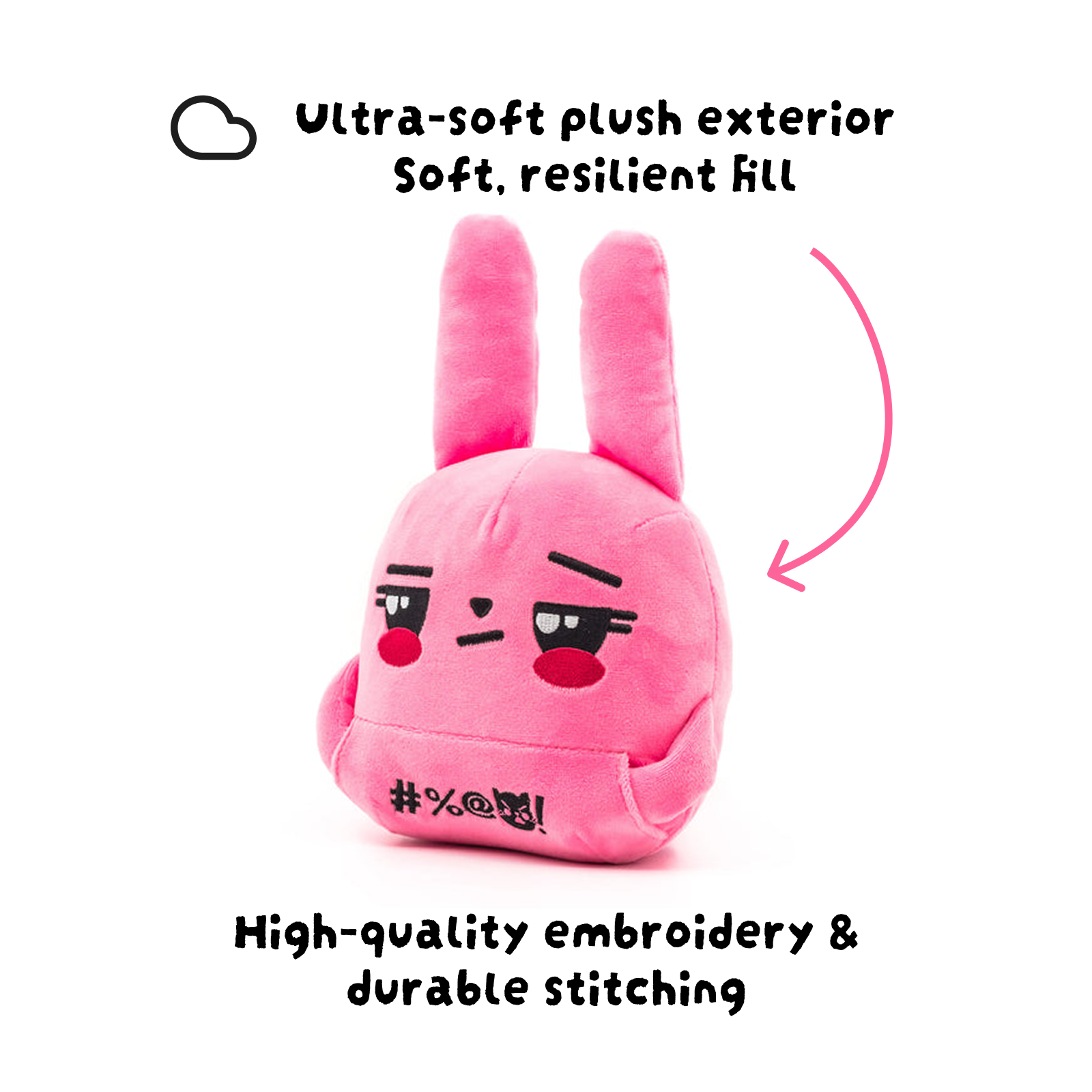 Audra Plush + Enamel Pin