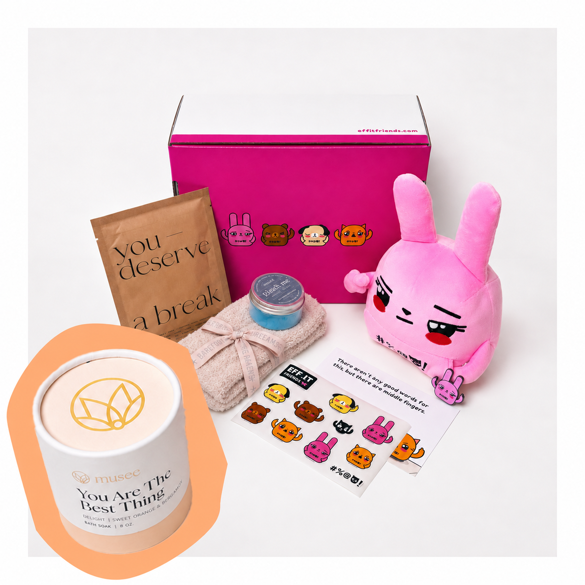 You Are The Best Thing Gift Box with Barefoot Dreams Willow socks