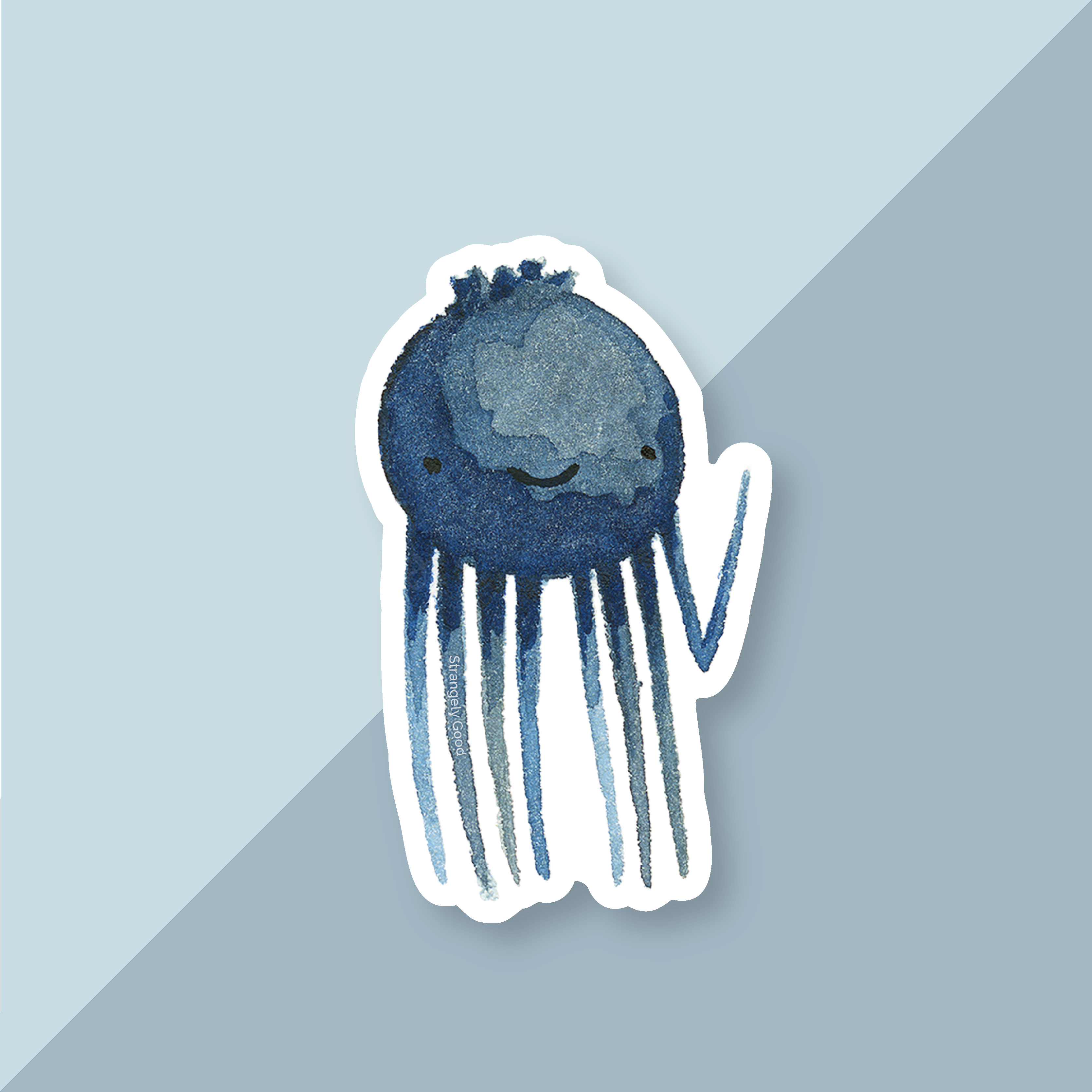 Blueberry Spider - Sticker