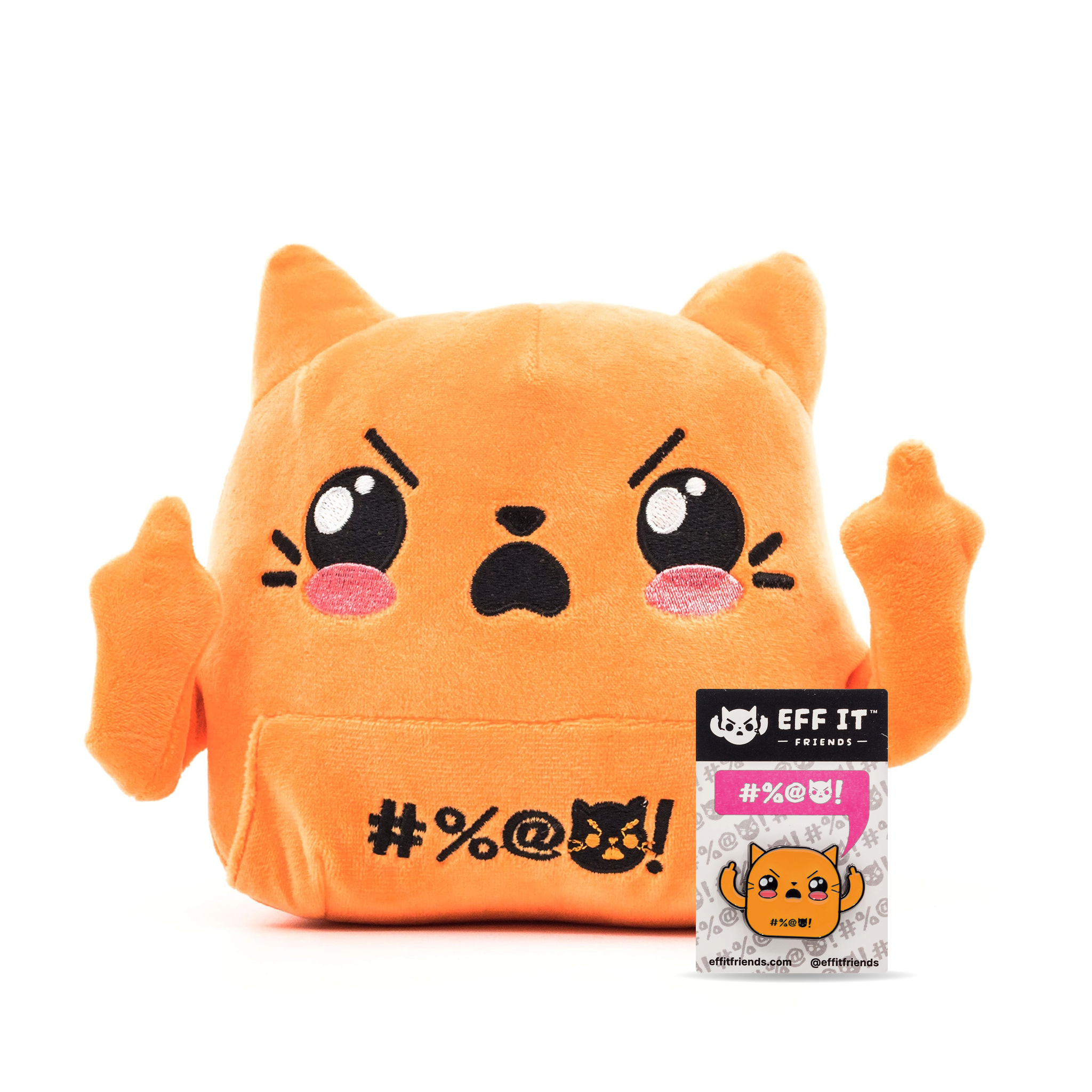 Jackie Plush + Enamel Pin